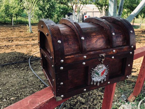Dekoratif Osmanlı Turalı Sandık - Görsel 2